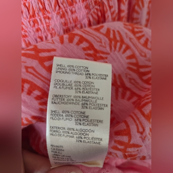 Free People Pink Smocked Boho Dress - Picture 7 of 8